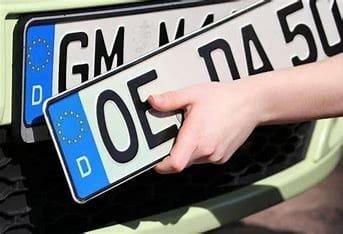 Kennzeichen abmelden online