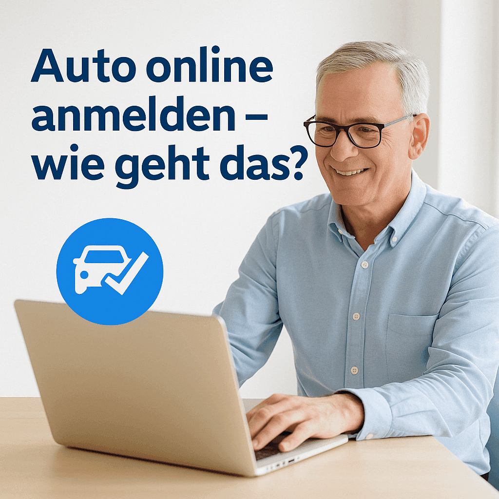 Auto online anmelden – wie geht das?