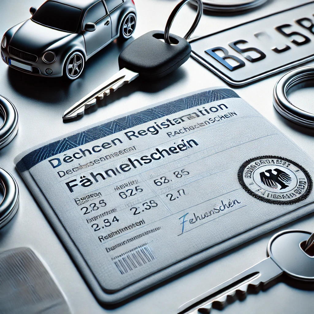 Fahrzeugschein