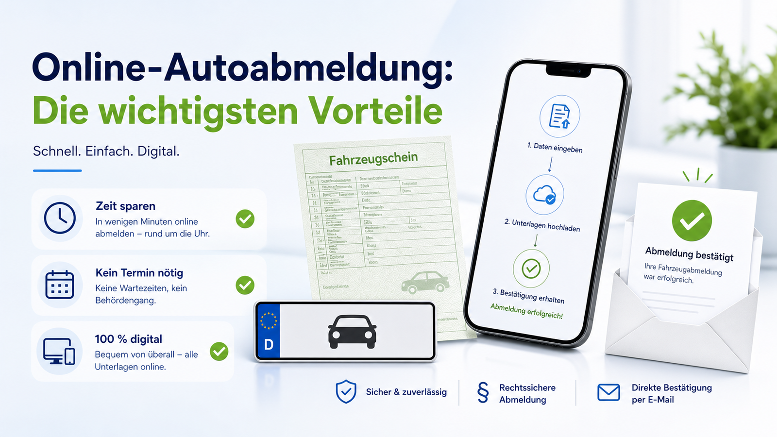 Die Vorteile der Online-Autoabmeldung 2026