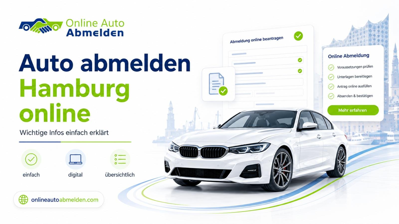 Auto abmelden Hamburg online – Wie funktioniert die digitale Kfz-Abmeldung in Hamburg?