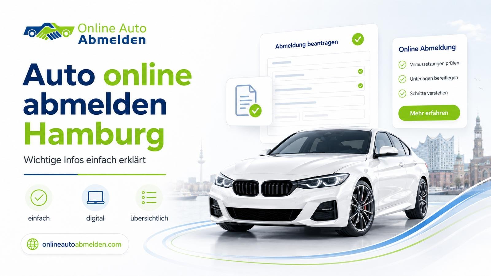 Auto Online Abmelden Hamburg: Wie funktioniert die digitale Kfz-Abmeldung in Hamburg?