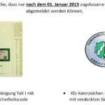 Ausserbetriebsetzung ehem. Stilllegung