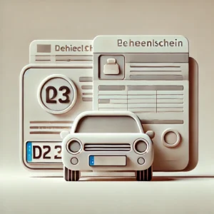 Fahrzeug online zulassen