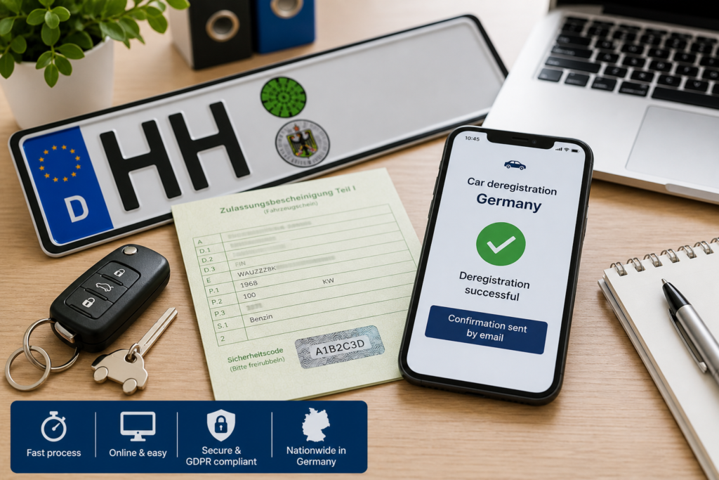Car deregistration Germany