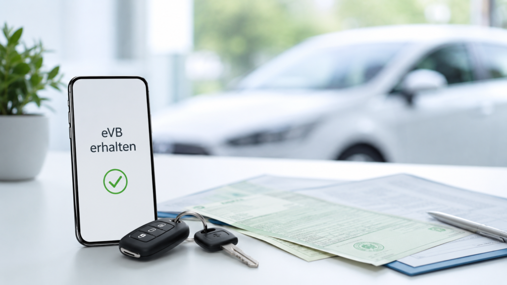 Auto versichert, was nun? So geht es nach der eVB-Nummer weiter