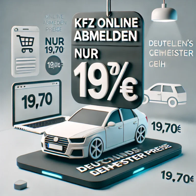 KFZ-Online-Abmelden-Guenstig