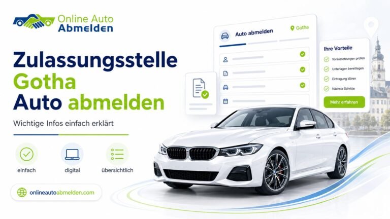 zulassungsstelle gotha auto abmelden