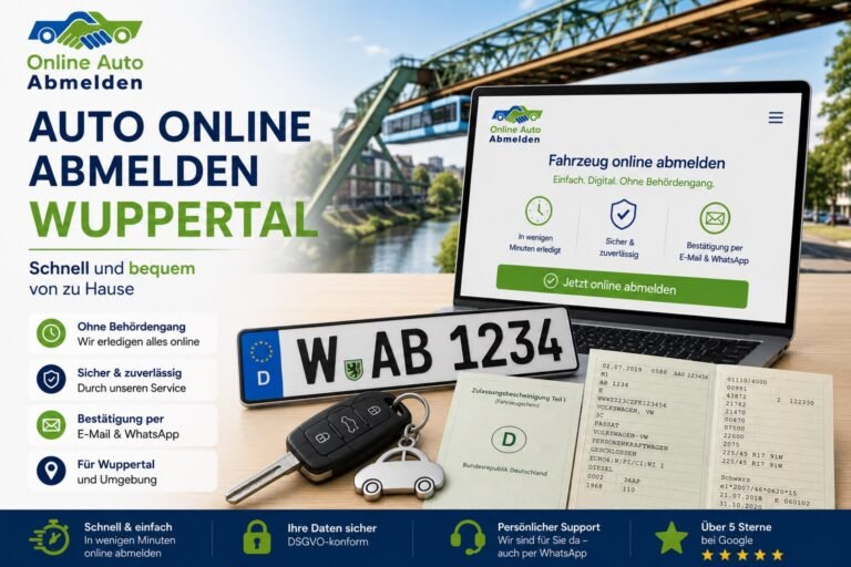 auto online abmelden wuppertal