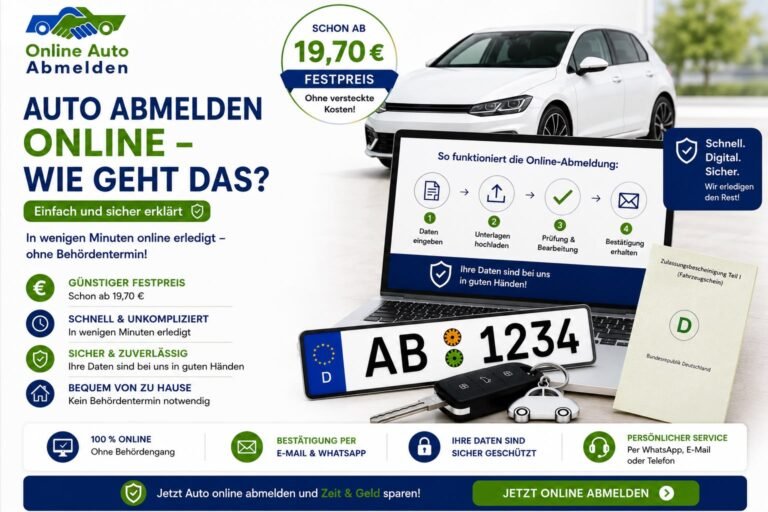 auto abmelden online wie geht das