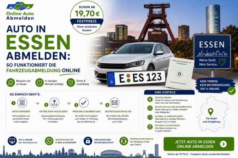 essen abmelden