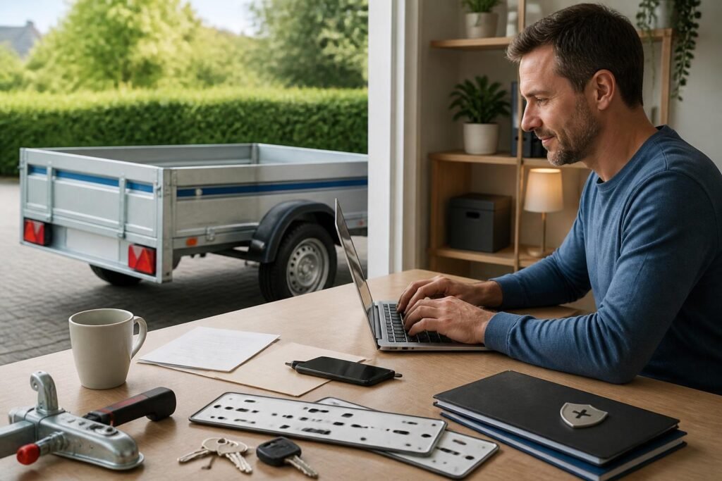Auto Anhänger online abmelden: So funktioniert die Abmeldung bequem von zu Hause