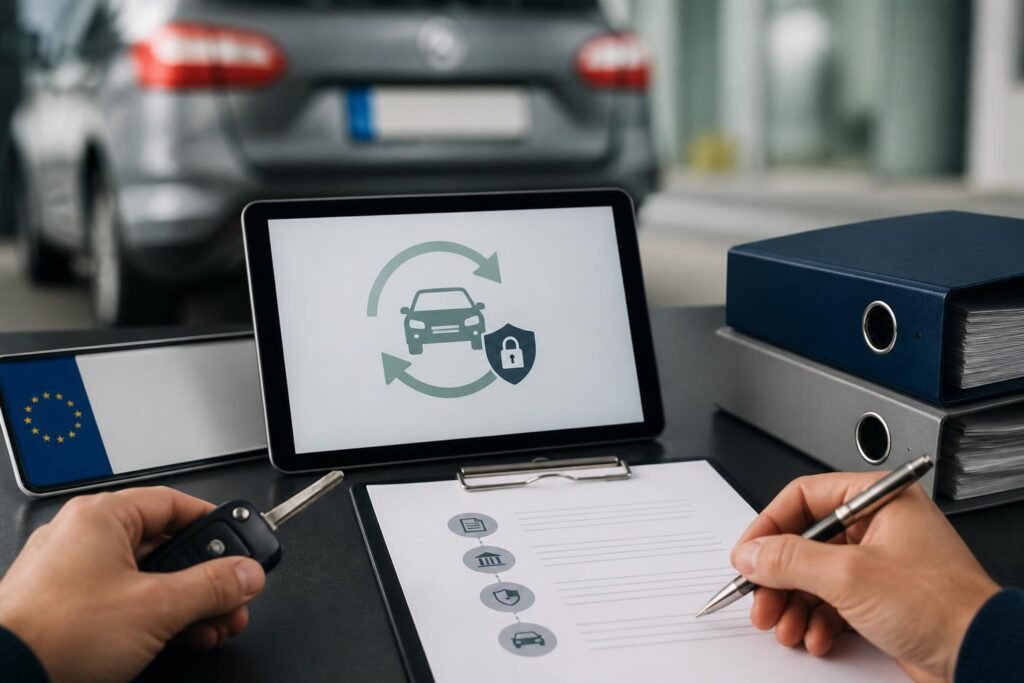 i-Kfz-Abmeldung abgebrochen: Status, Steuer und Versicherung