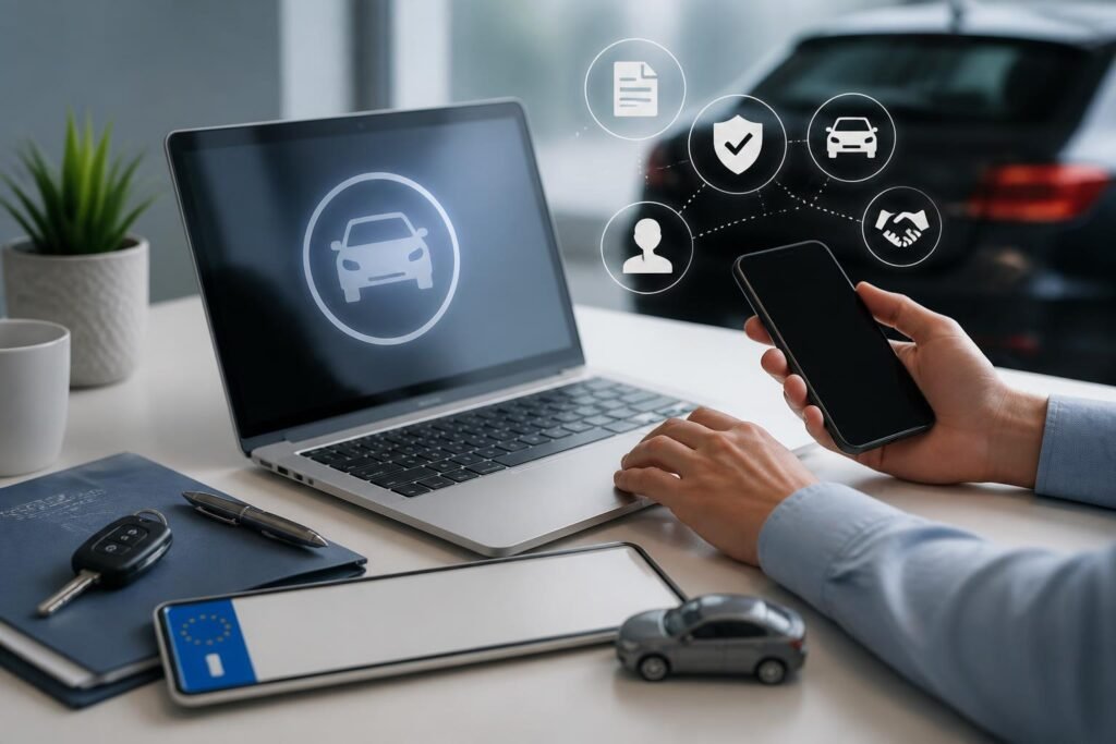 Wie funktioniert die Online Autozulassung 2025